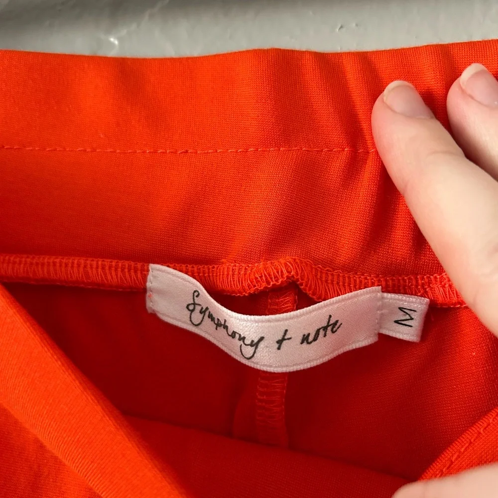 Symphony‎ + Note Orange Stretch Pants